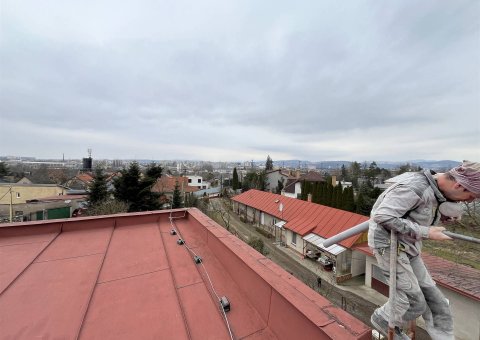 Zateplenie pultovej strechy