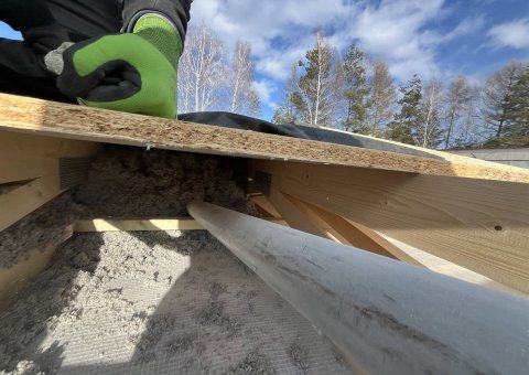 Zateplenie podkrovia alebo drevostavby