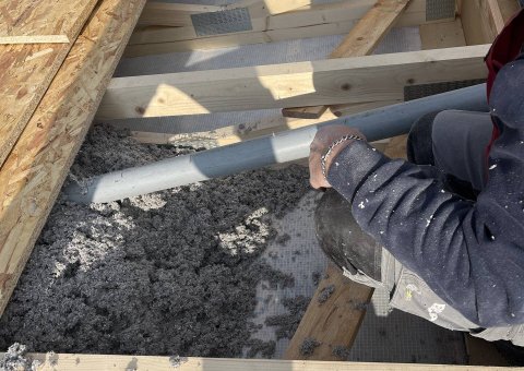 Zateplenie podkrovia alebo drevostavby